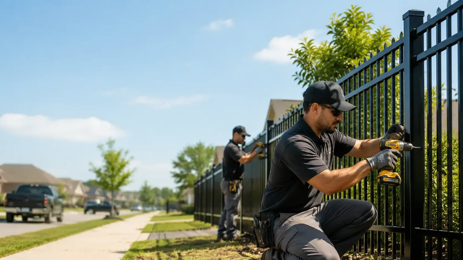Metal Fence Installation in Pilgrim, KY